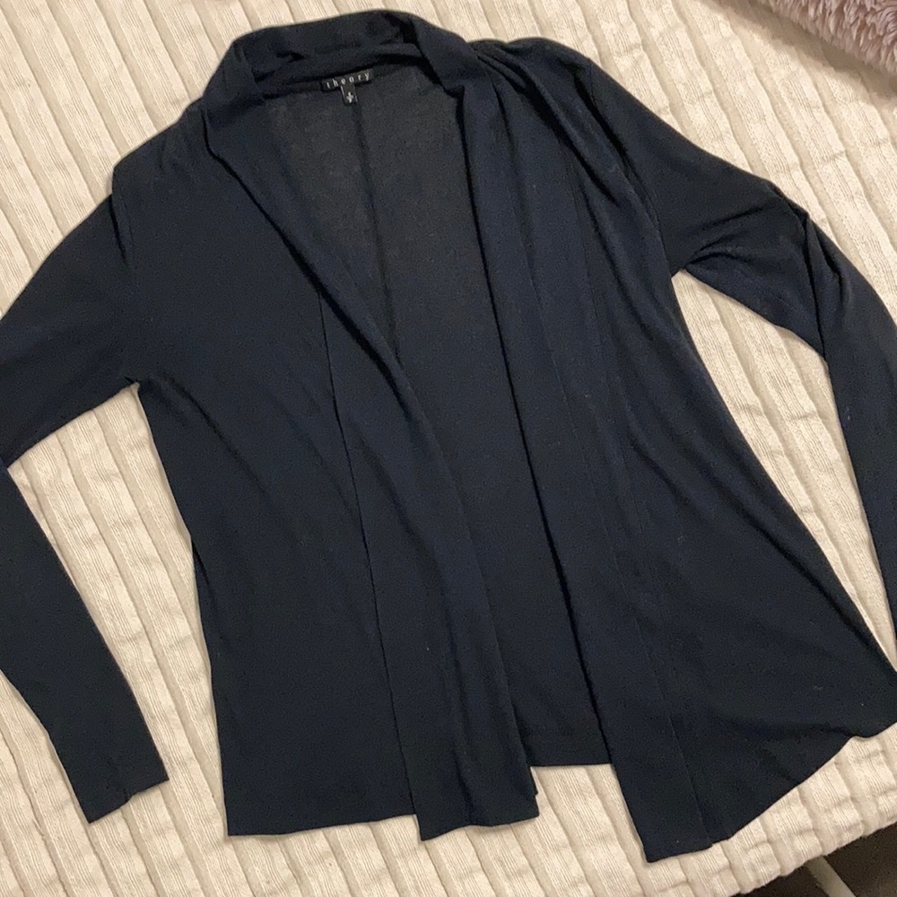 Theory Open Front Jacket - Picture 2 of 5
